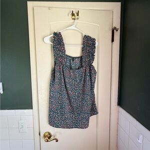 Floral Sleeveless Top